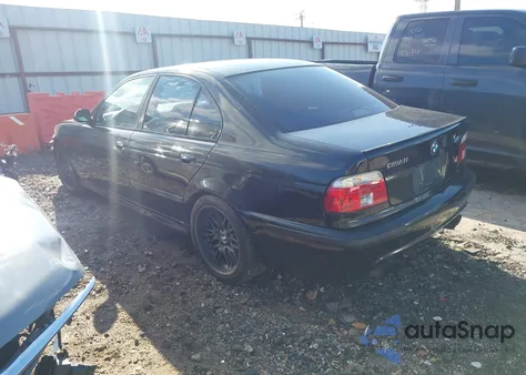 2000 BMW M5 z USA, uszkodzony, nr VIN WBSDE9344YBZ95297